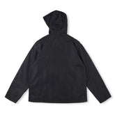 SAINT VANITY  Nylon Hooded Track Jacket “Black”